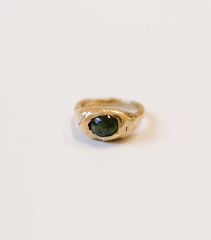 Anillo Roma Oliva Oro