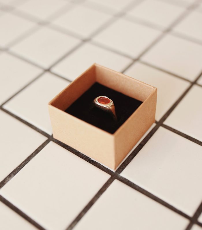 Anillo Madrid Mandarina Oro